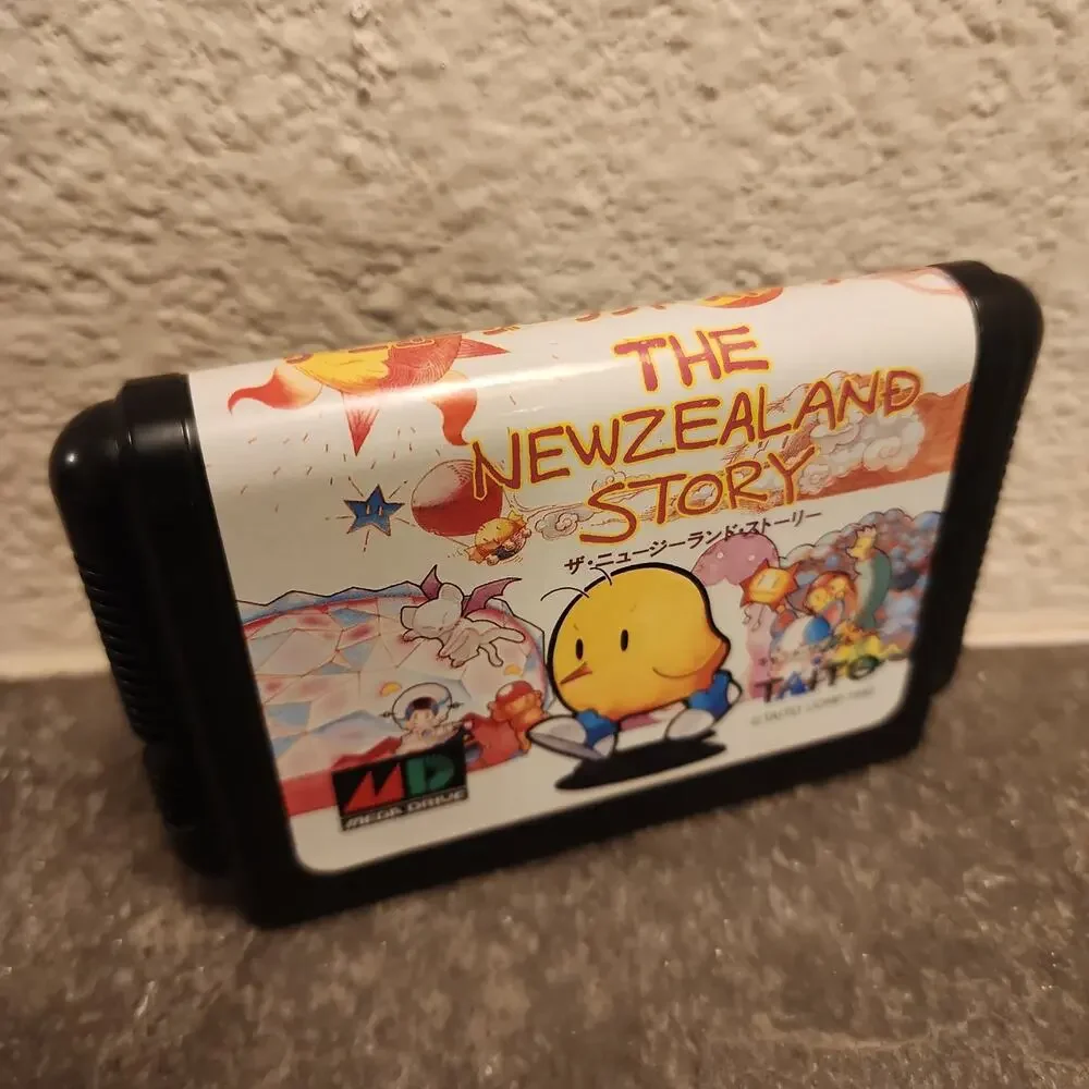 Game - NewZealand Story (CIB) - Mega Drive / Genesis [JAP Import] - Sega - Taito
